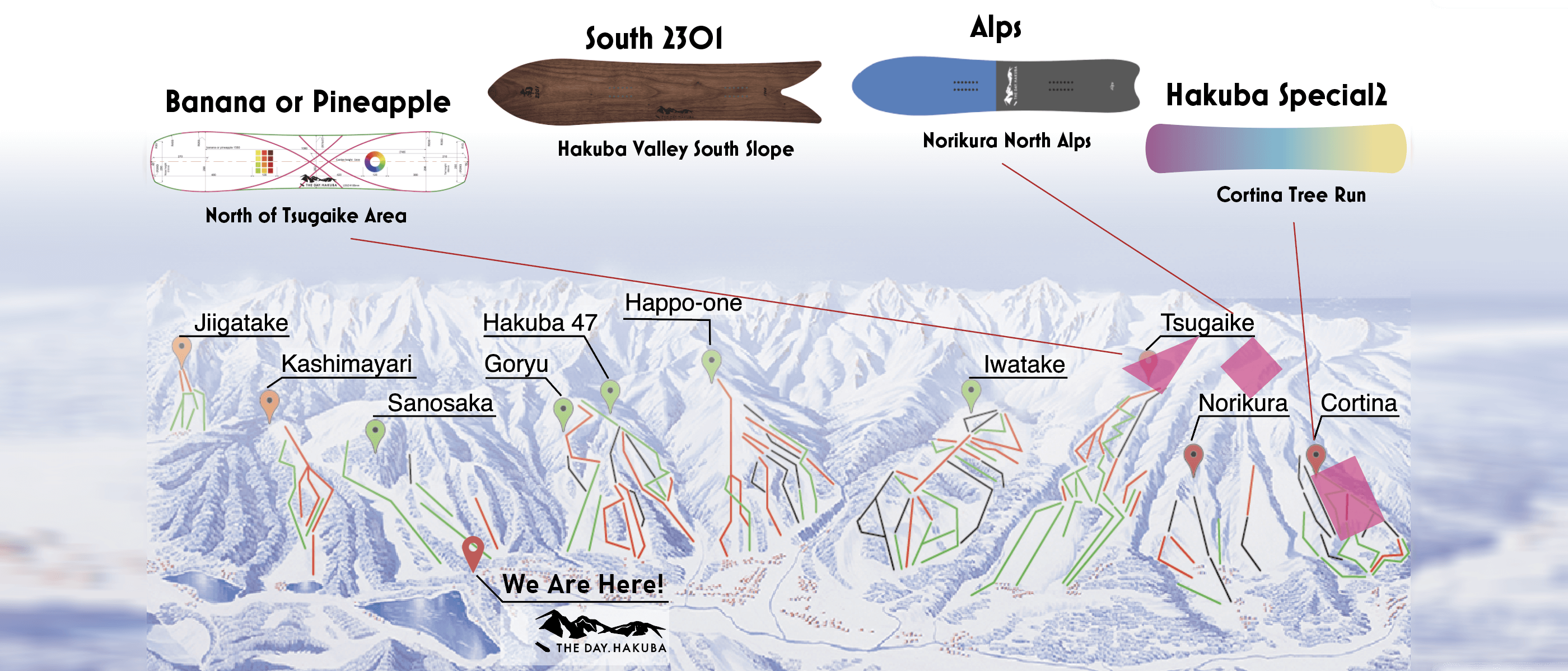 THE DAY.HAKUBA | 白馬スペシャル パウダースノーボード